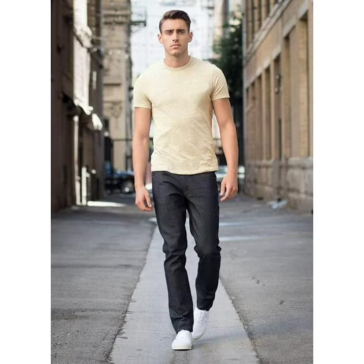 SOCKS'NBULK 12 Pack Mens Cotton Crew Neck Short Sleeve T-Shirts Mix Colors Bulk (Medium)