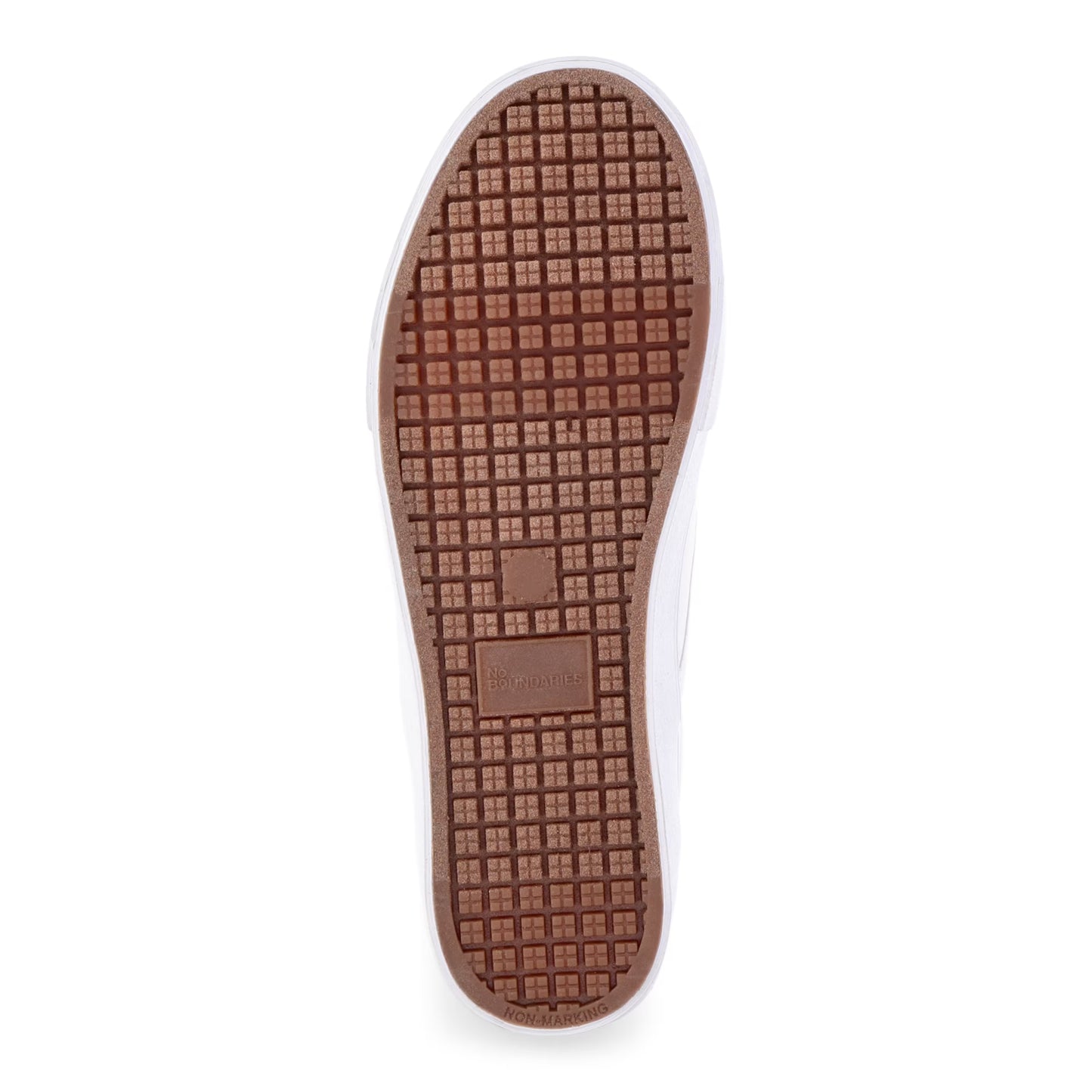No Boundaries Twin Gore Canvas Slip On Sneakers, Wide Width Available, Women's